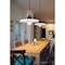 Z-Lite Paloma Pendant, 1-Light, 14 In.W x 6.25 In.H, Matte Black/Gloss Opal 820P14-MB - alternate 6